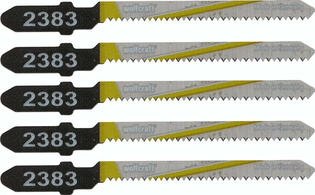 5 Lames de scie Wolfcraft 2393000 profondeur 20 mm haute qualité