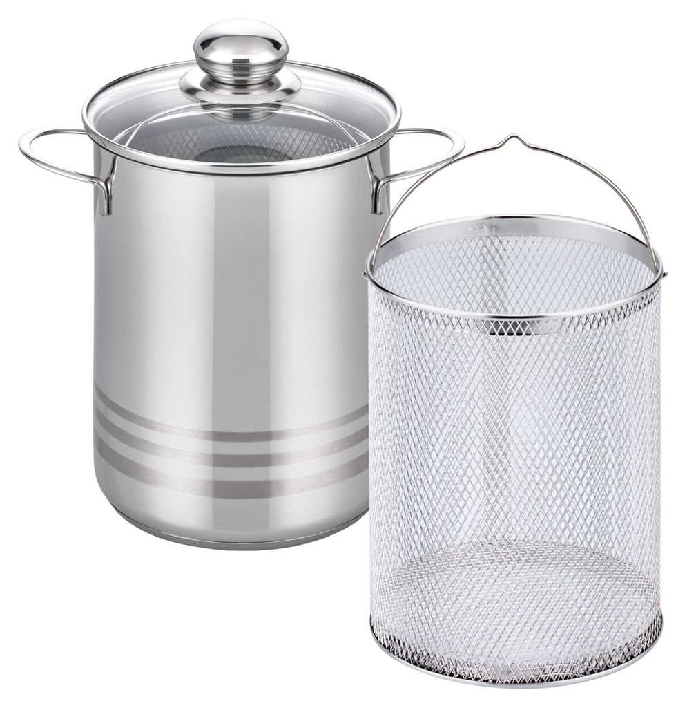 ELO Brillant Spargeltopf Ø 16 cm 4 L Edelstahl 22616 Produktbild 