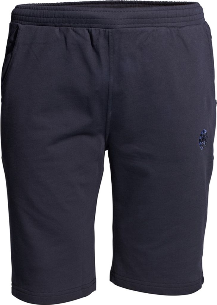 Übergrößen Top Sweat-Bermudashort AHORN SPORTSWEAR Dunkelblau 3XL