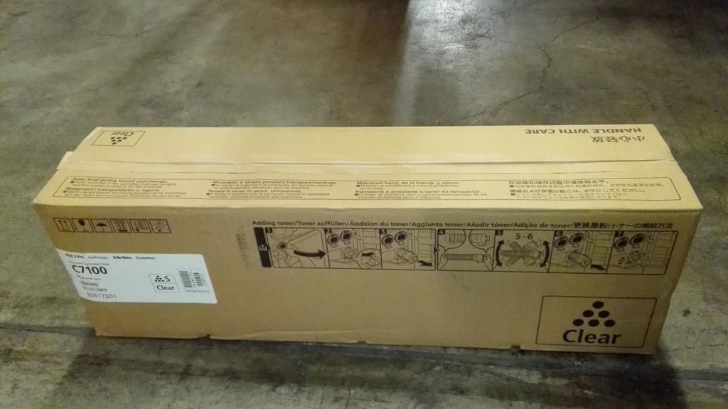 Ricoh 828479 Tonerkartusche Clear 46.000 Seiten für Ricoh Produktbild 