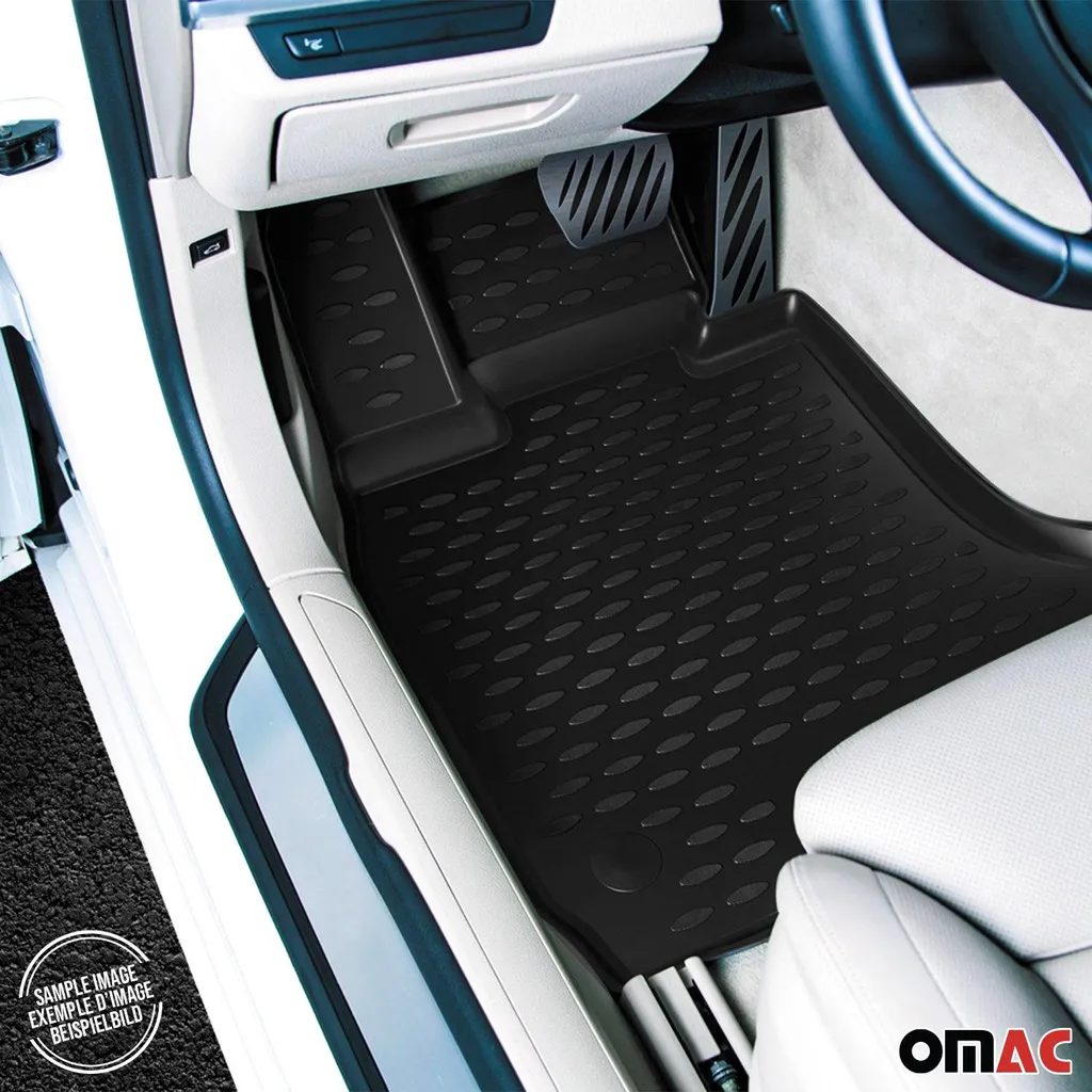 Tappetini Su Misura Infiniti FX35 2003-2009 TPE Nero - Sicurezza 3D - 10
