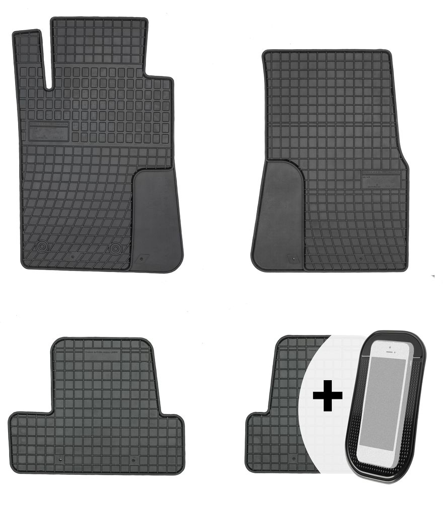 Gummimatten Auto Fußmatten Automatten Passgenau 4-teilig Set - passend für Ford Mustang 2004-2014