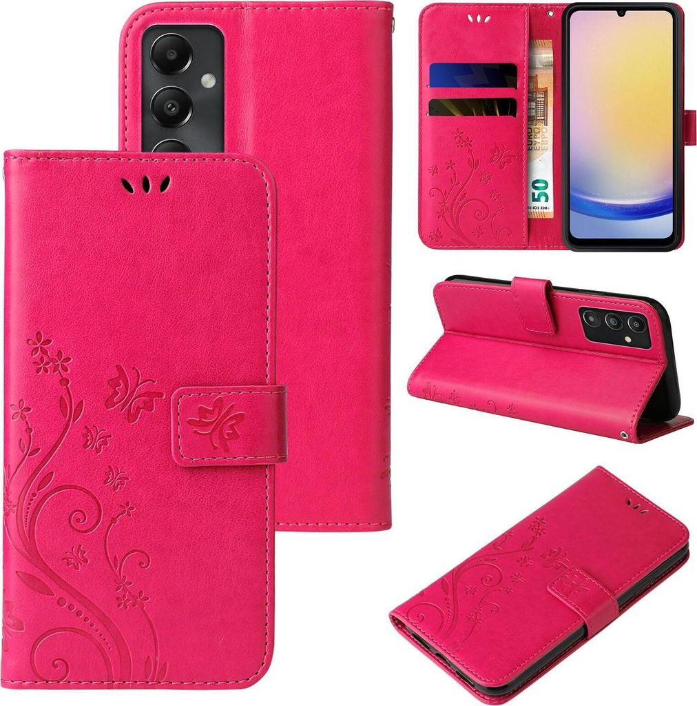 Handyhülle für Samsung Galaxy A25 5G Floral Blumen Produktbild 