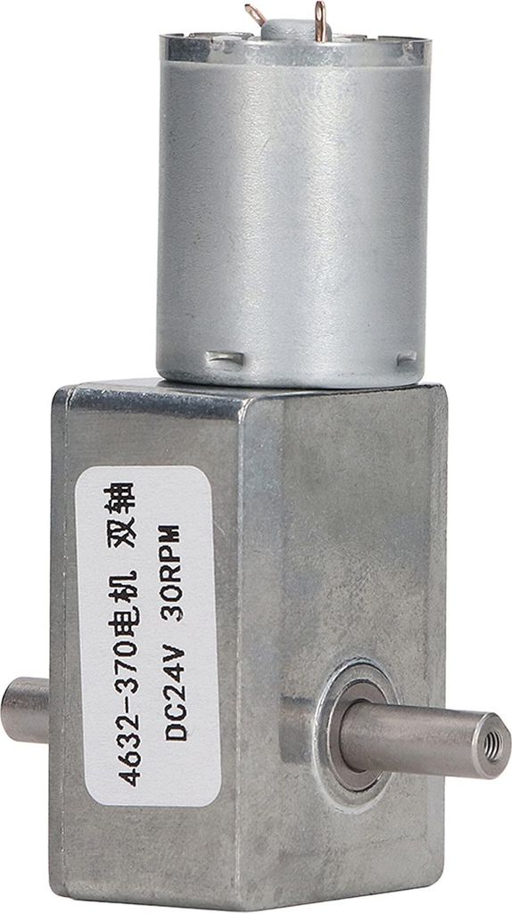 Gleichstrom-Getriebemotor, präziser und leichter Schneckenmotor für Türöffner, 24 V DC, 30 U/min