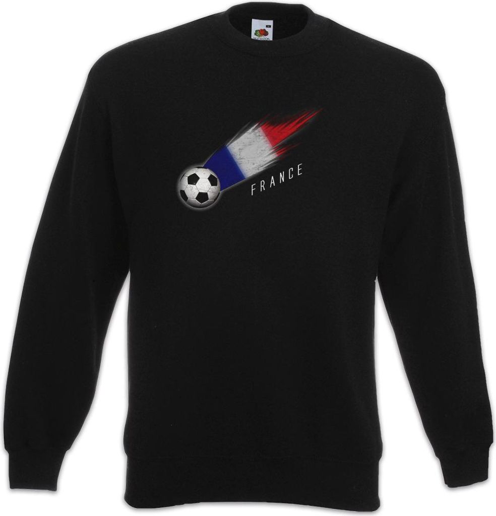 Urban Backwoods France Football Comet I, Sweatshirt, Farbe: Schwarz, Größe: M