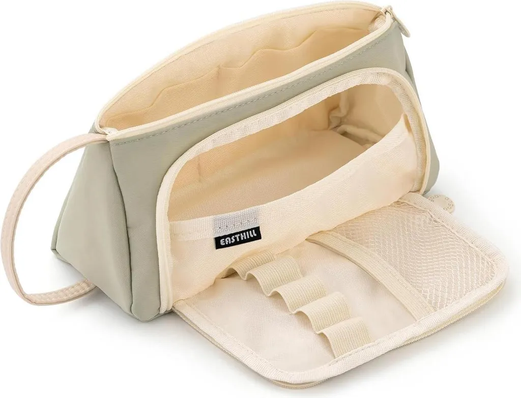 Astuccio Portapenne EASTHILL Verde Pastello - Organizer per Studenti