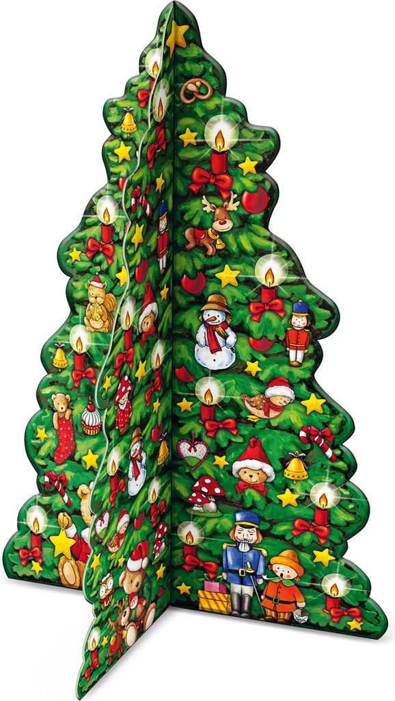 Adventskalender \Buntes Weihnachtsbäumchen\""