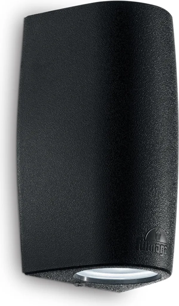 Applique murale noire KEOPE en métal à 2 lumières pour un style moderne