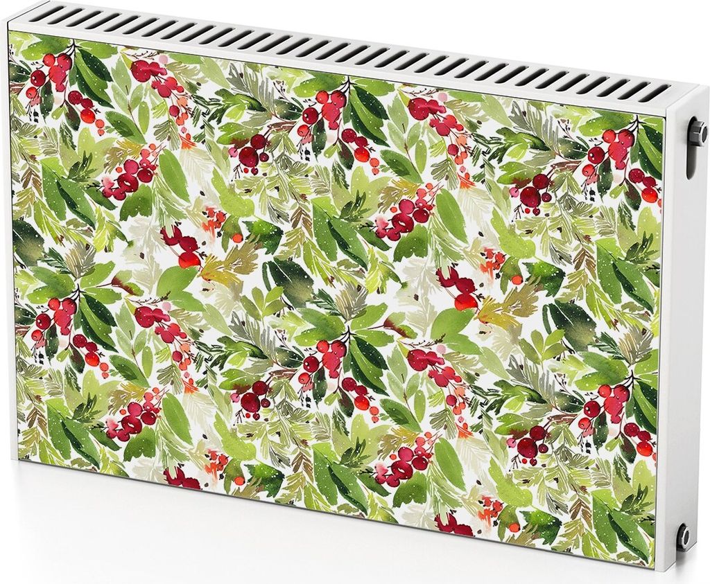 Pflanzen – Magnetische Heizkörperabdeckung – 90x60 cm – Magnet Heizkörperabdeckung – 3D Würfel – Heizkörperverkleidung – Magnetisch...