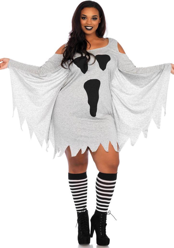 XXL Jerseykleid Geist Größe: 3XL-4XL