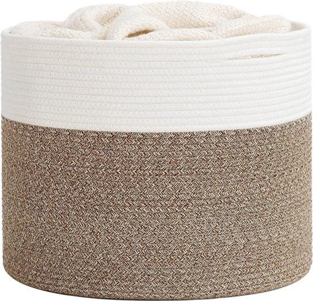 Panier de jeu coton 40 x 35 cm idéal pour organiser la salle de jeux