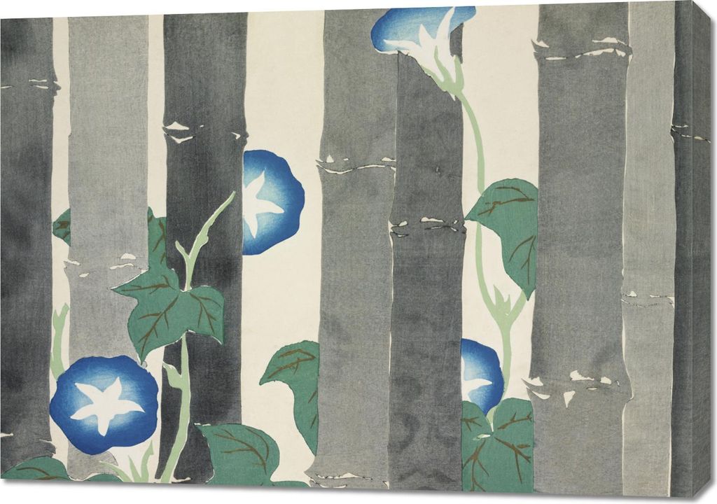 Bild 100x70cm Morgenruh, Sekka Japanisch Vintage