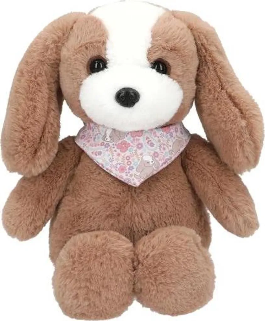 Doudou chien Milo pour bébé 25 cm idéal cadeau de naissance Depesche