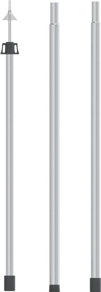 Teleskop-Tarpstange 102-260 cm Aluminium