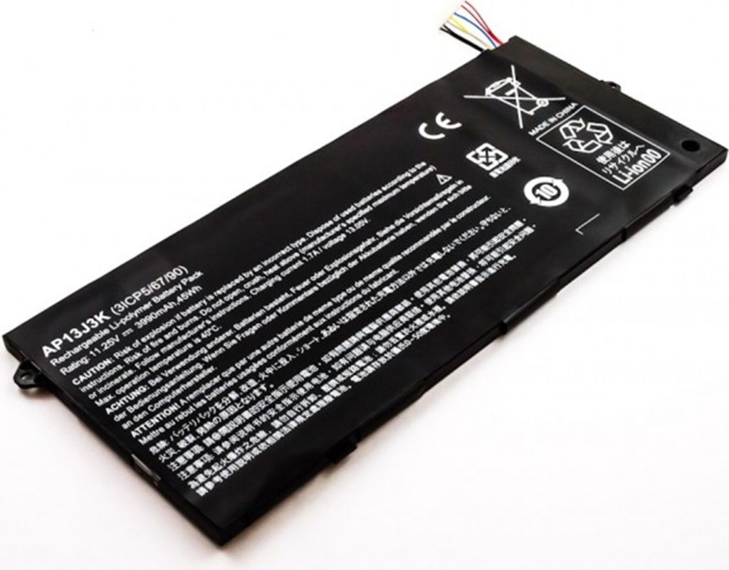 Akku für Acer Chromebook 514 CB514-1H-P Li-Pol 11,25 Volt 3950 mAh schwarz.