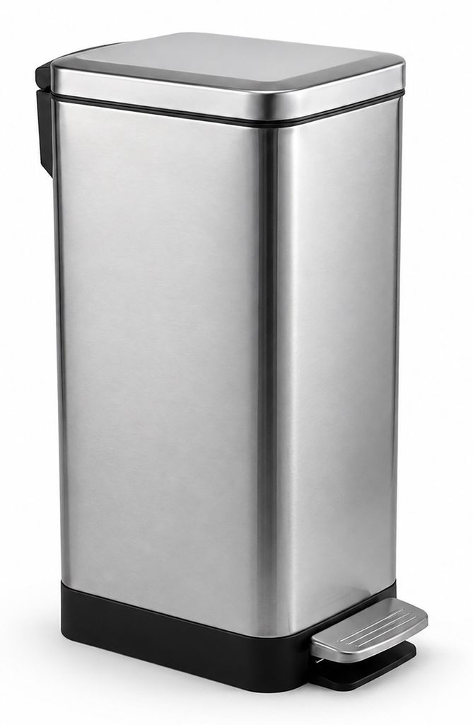 Relaxdays Mülleimer, 15 l, Küche, Bad, entnehmbarer Produktbild  KI-generiertes Bild