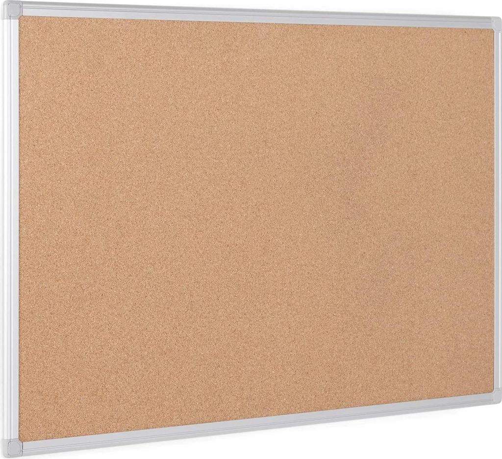 Milieuvriendliche Holzkorken Pritsche mit Aluminiumrahmen und naturalem Korkenoberfläche 90x60 cm