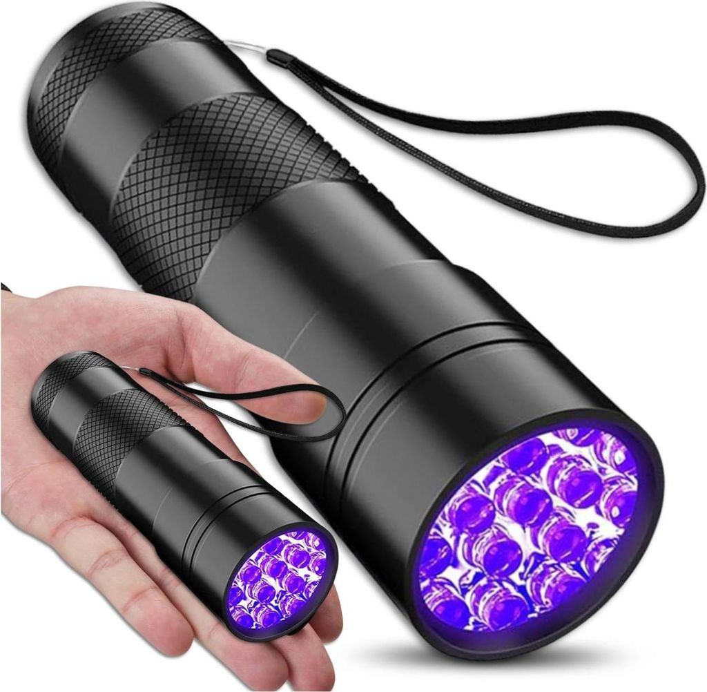 Detektor s UV LED svítilnou, hliník, 395 nm Obrázek produktu 