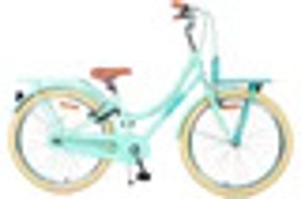 Volare Excellent Kinderfahrrad - Mädchen - 24 Zoll - Grün - Zwei Handbremsen