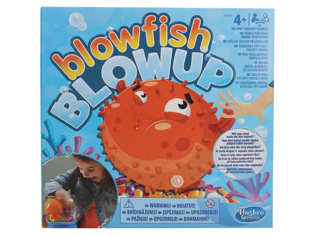 Hasbro Blowup Blowfish Game 1Stück