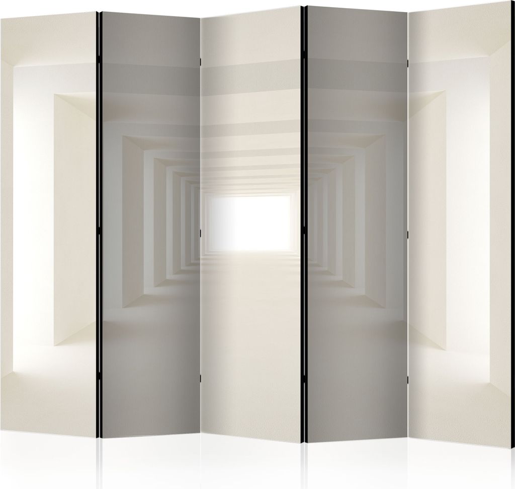 Neuheit! Dekorativer Paravent Raumteiler Trennwand Foto-Paravent Spanische Wand XXL 3D Tunnel 225x172 cm a-A-0124-z-c