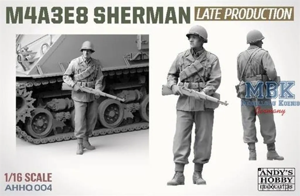 Char M4A3E8 Sherman Easy Eight 1:16 Maquette de Blindé de Combat - 6
