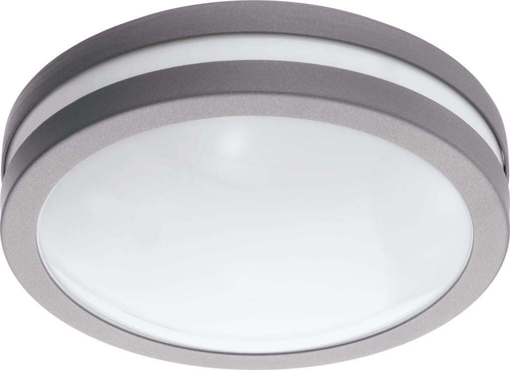 EGLO connect LED Außen-Deckenlampe Locana-C, Smart Home Außenleuchte für Wand und Decke, Deckenleuchte für Büro oder Küche, warmweiß, dimmba...