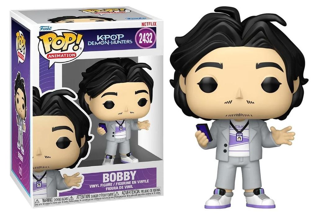 Figura POP Kpop Demon Hunters Bobby #2432 Immagine del prodotto 