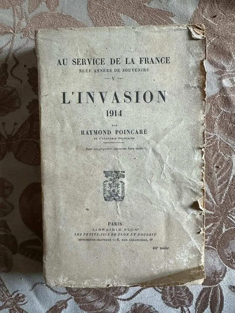 Au Service de la France : Neuf Années de Souvenirs V L'Invasion 1914