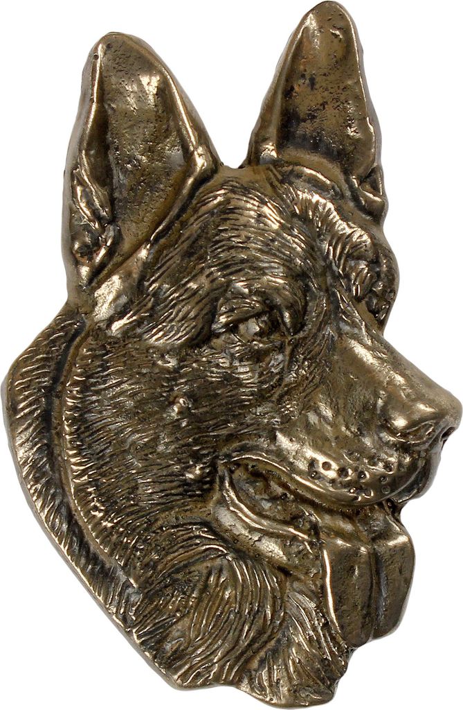 Deutscher Schäferhund I - Gedenktafel mit Hund, personalisierten Dank, Auszeichnung, Diplom mit Widmung der Marke Art-Dog