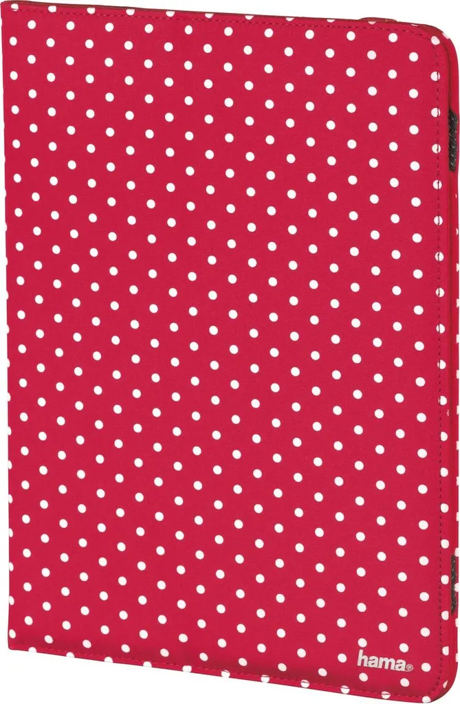 HAMA Custodia Tablet 10.1 a Pois Rossa - Protezione Folio Universale