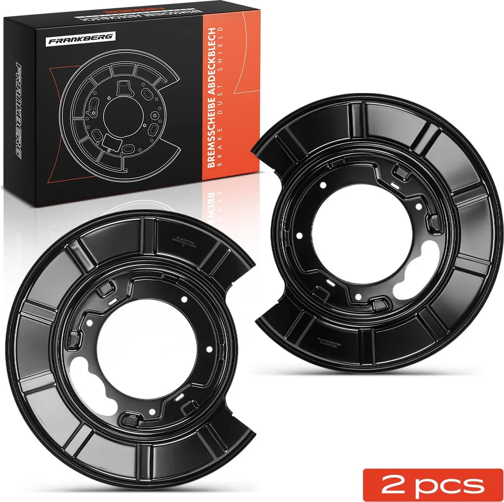 Kit Plaque Ancrage Frein Arrière pour Mercedes W639 Viano et Vito 2x