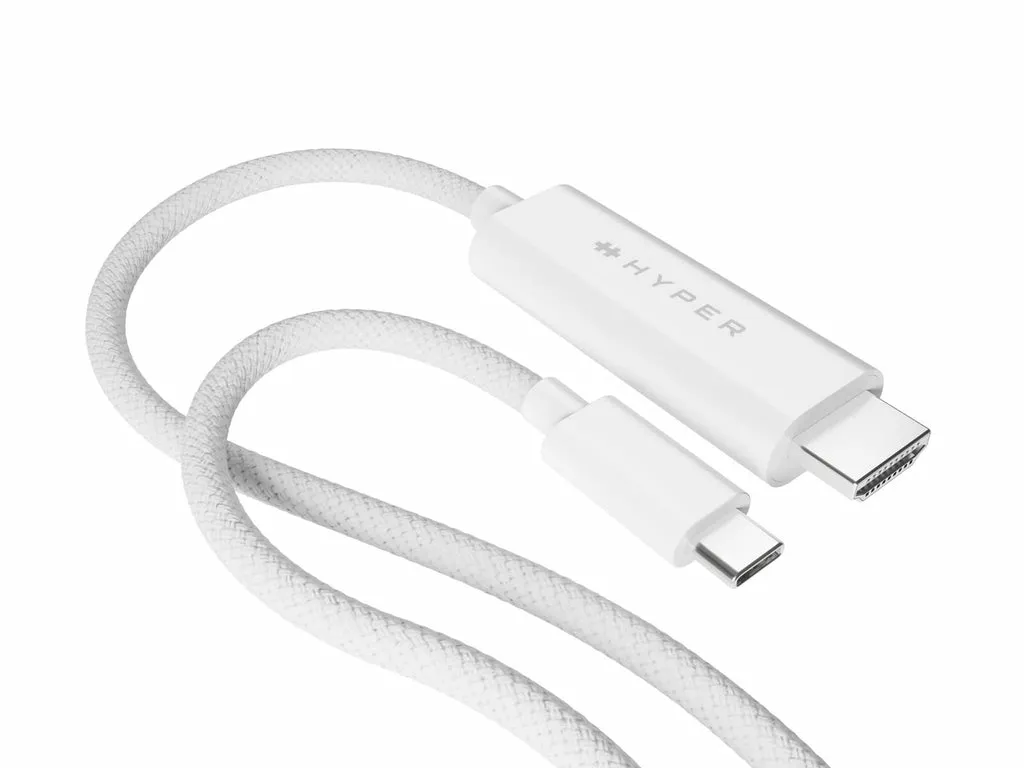 Câble USB-C vers HDMI 4K Targus Hyper - Idéal pour Télétravail et Vidéo