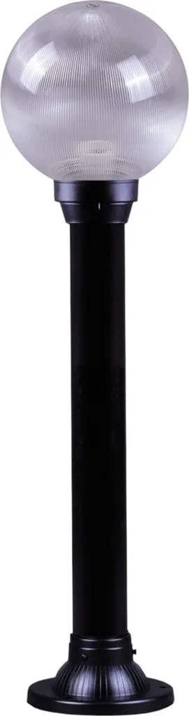 Sécurisez vos chemins avec la lampe Astrid 85 cm boule grise anti-chute