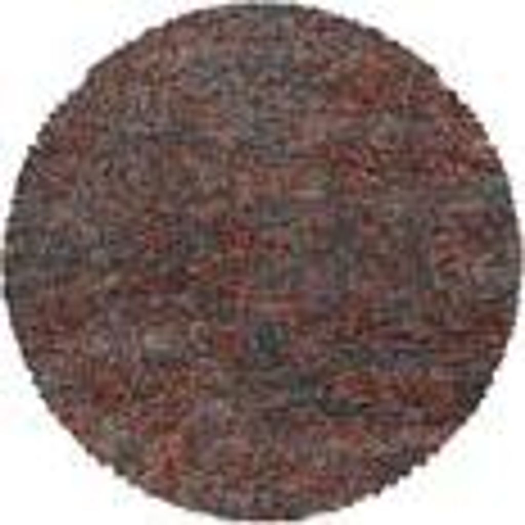 Hochflor Shaggy Teppich Meliert Design Langflor Teppich Vintage-Stil Teppich Wohnzimmer, Größe: 160 cm Rund, Farbe: Terrakotta