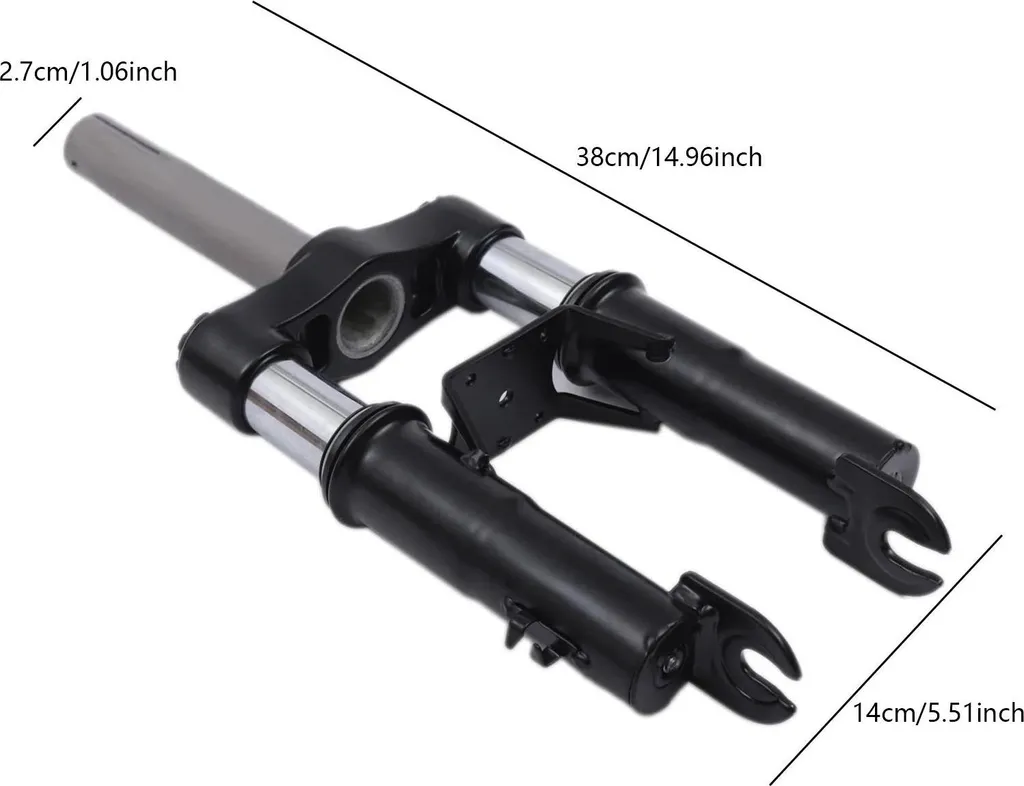 Suspension avant Xiaomi M365 pour un confort de route optimal noir - 5