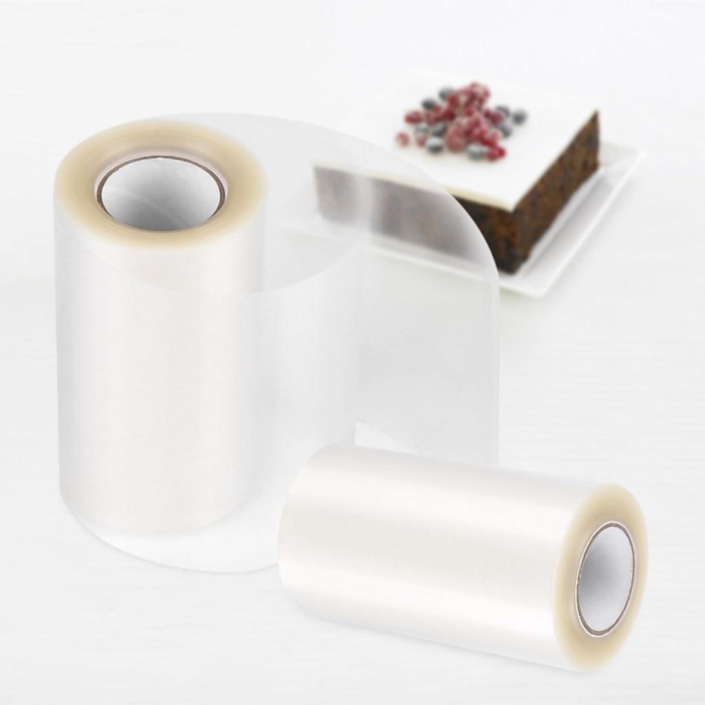 Transparente Klare Mousse Umrandung Torten Dessert Süßigkeiten Bildhauer Werkzeuge Verpackungsband Für Zuhause Küche Backen Tortenkragen Verpac...