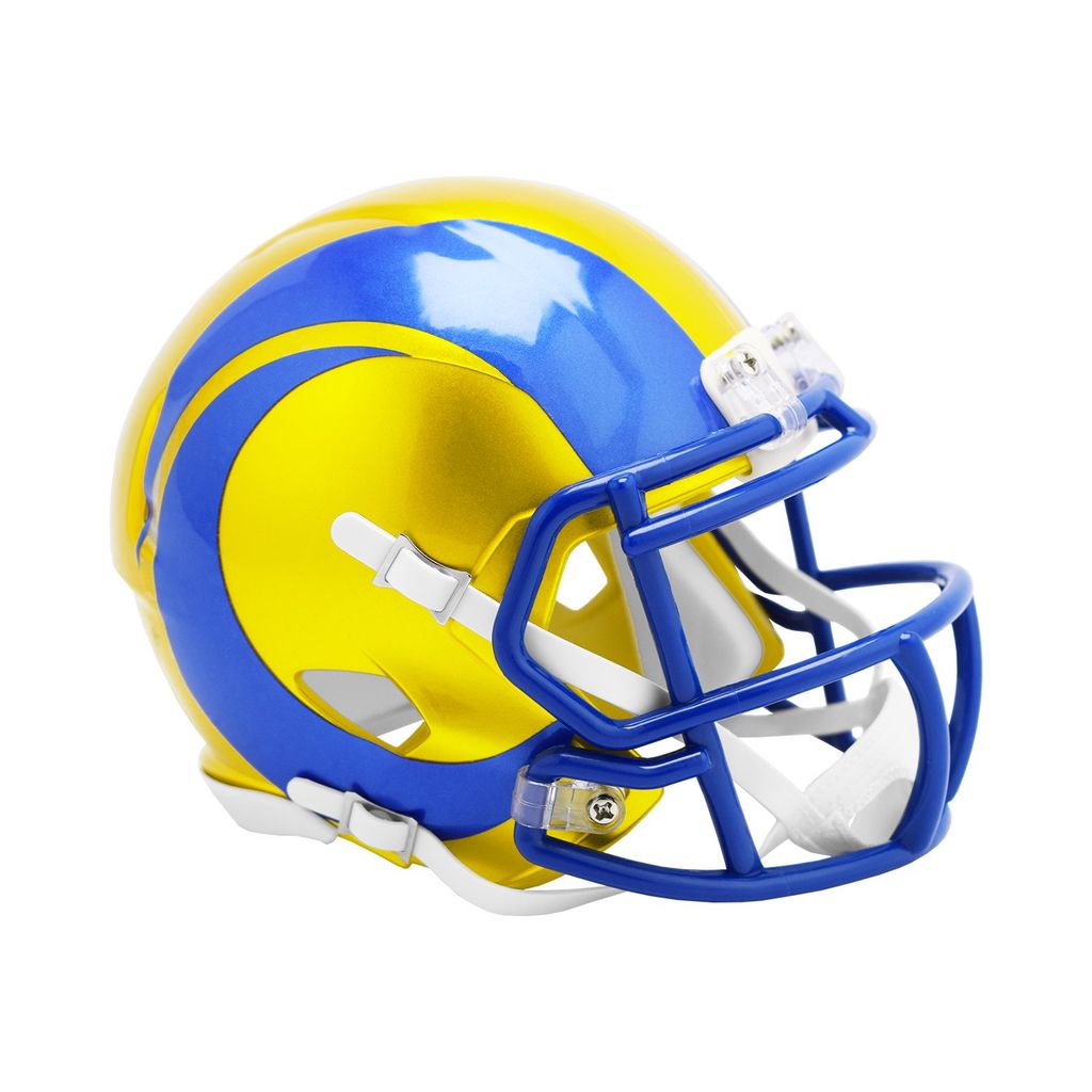 Riddell Speed Mini Football Helm - FLASH Los Angeles Rams