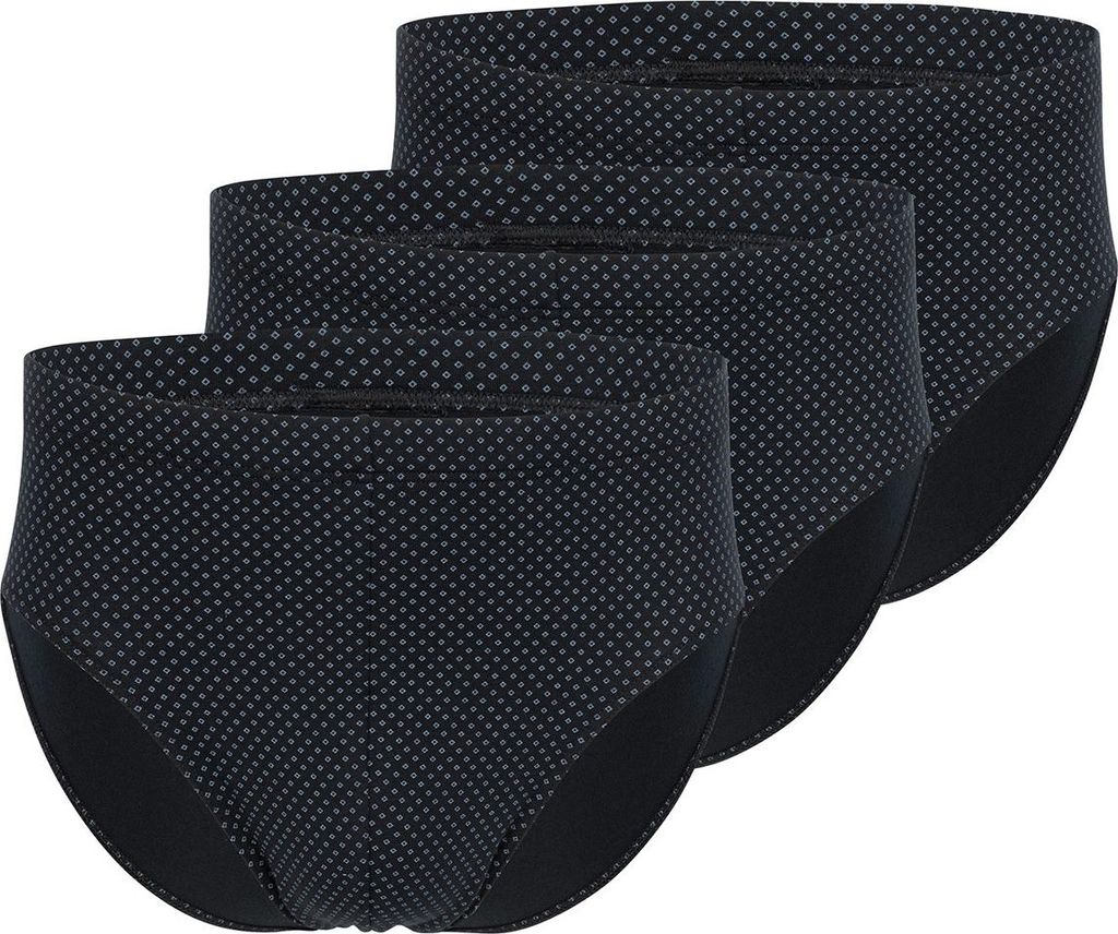 Schiesser 3er Pack Baumwolle Casual Organic Baumwolle Mini Slip / Unterhose Mit überzogenem Bundgummi, Mit Baumwolle, Perfekt sitzende, elastische...