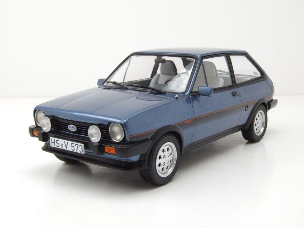 Norev 182744 Ford Fiesta XR2 1981 blau metallic 1:18 Produktbild 
