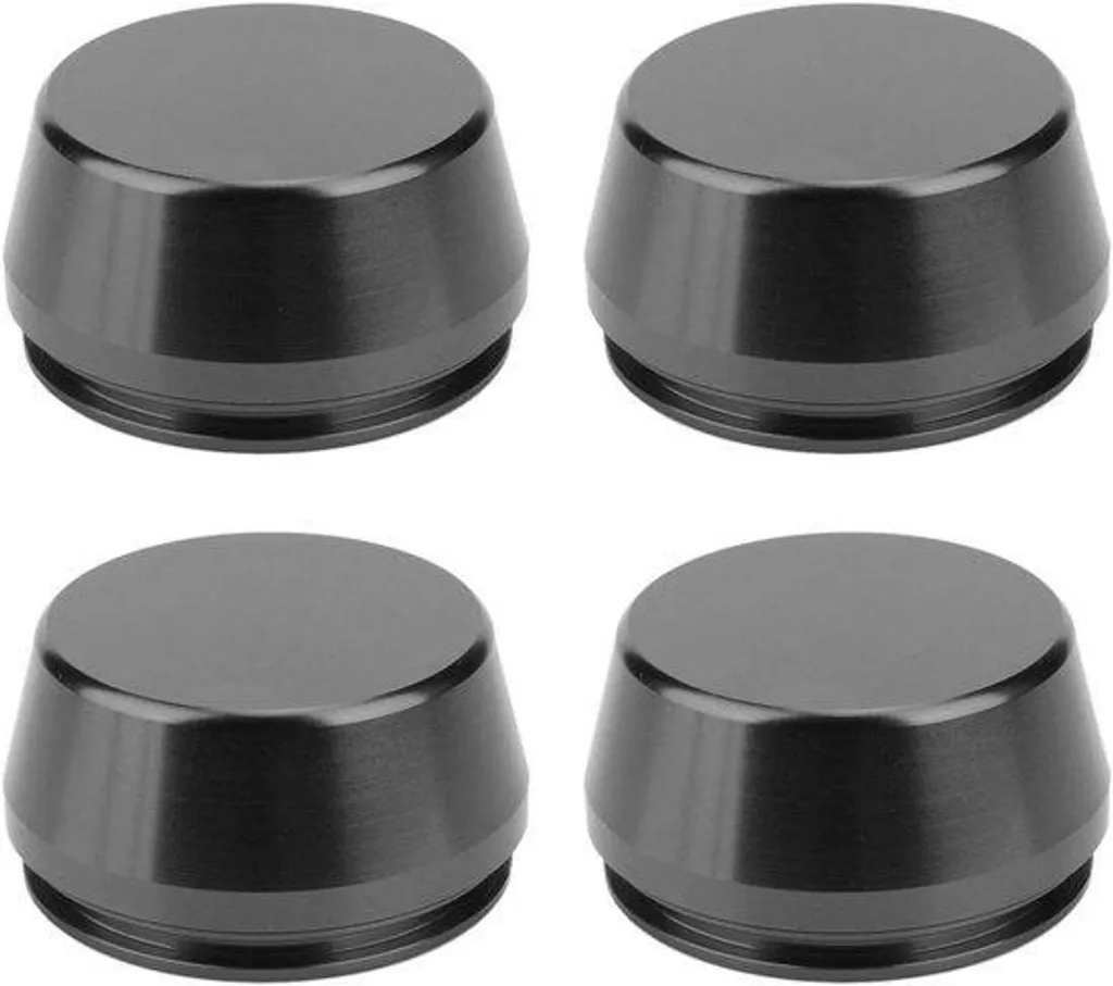Caches Moyeux 56mm Noirs en Alu : Stop à la Rouille et Moyeux Sales