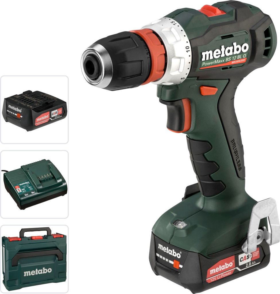 Metabo PowerMaxx SB 12 BL 2x 2,0Ah Produktbild 