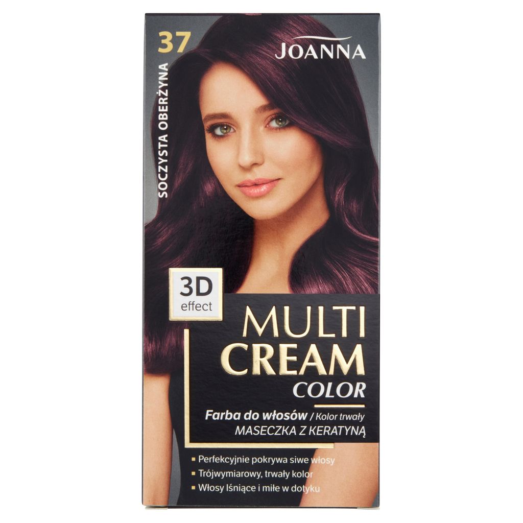 A box of hair dye with a model on the front.