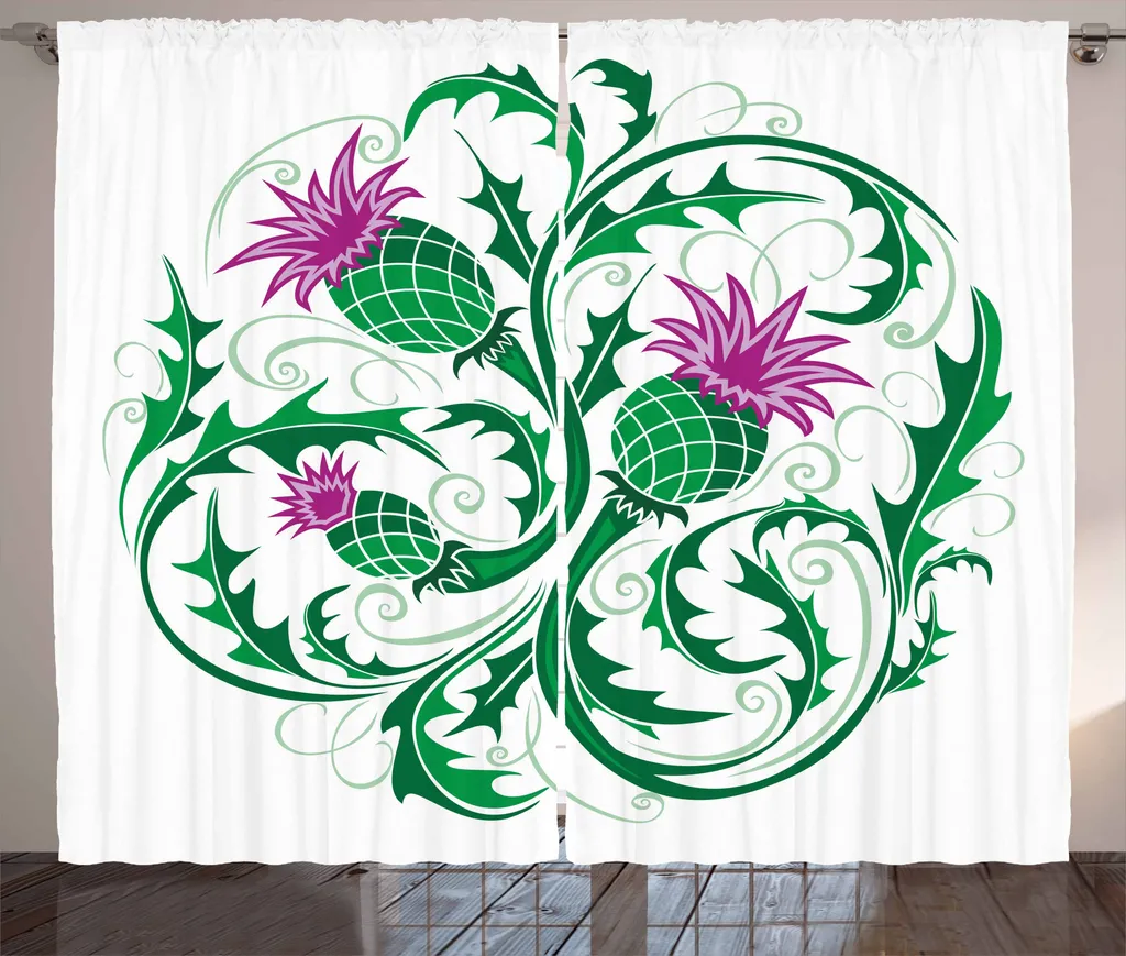 Tenda Rustica ABAKUHAUS Cardi Celtici 280x175cm per Camera e Salotto