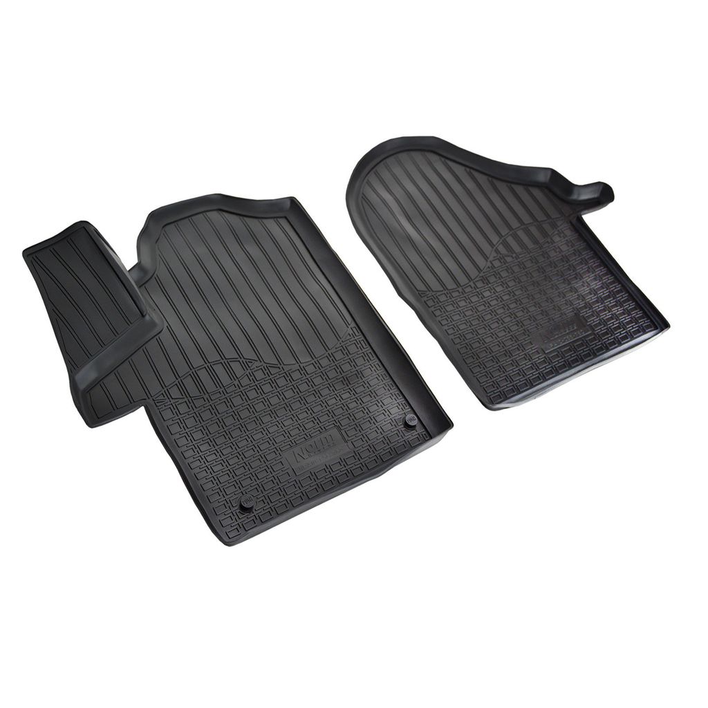 MOTOS Set Tappetini Gomma Per Ford Kuga II (2012-2019) - 4 Pezzi Per Pavimento + Tappeto Bagagliaio, Bordi Alti 3-4,5 Cm, Antiscivolo, In TPE, Facili Da Pulire