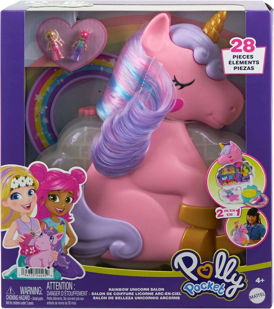 Polly Pocket HKV51, Salón a kúpele, 4 rok / roky, Obrázok produktu 