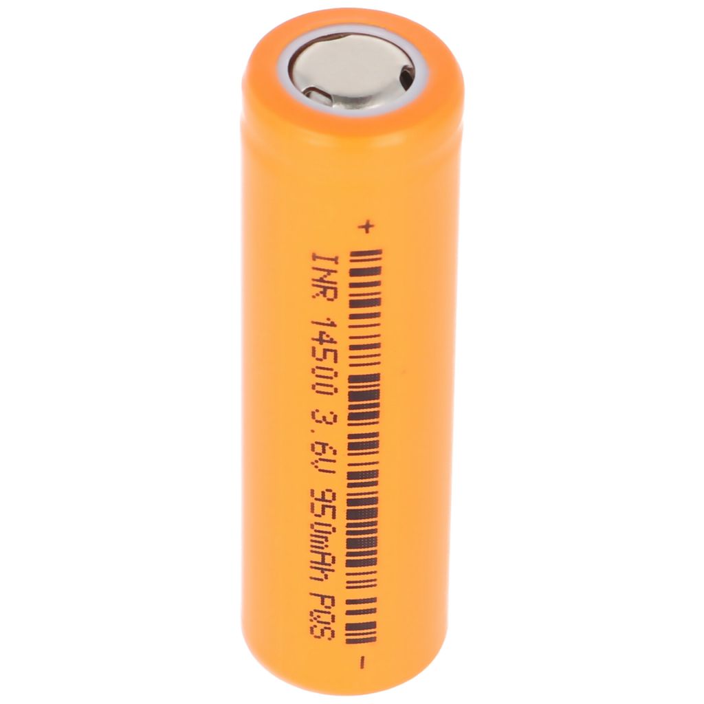 INR 14500 con batteria agli ioni di litio da 950 mAh, 3,6 V Immagine del prodotto 