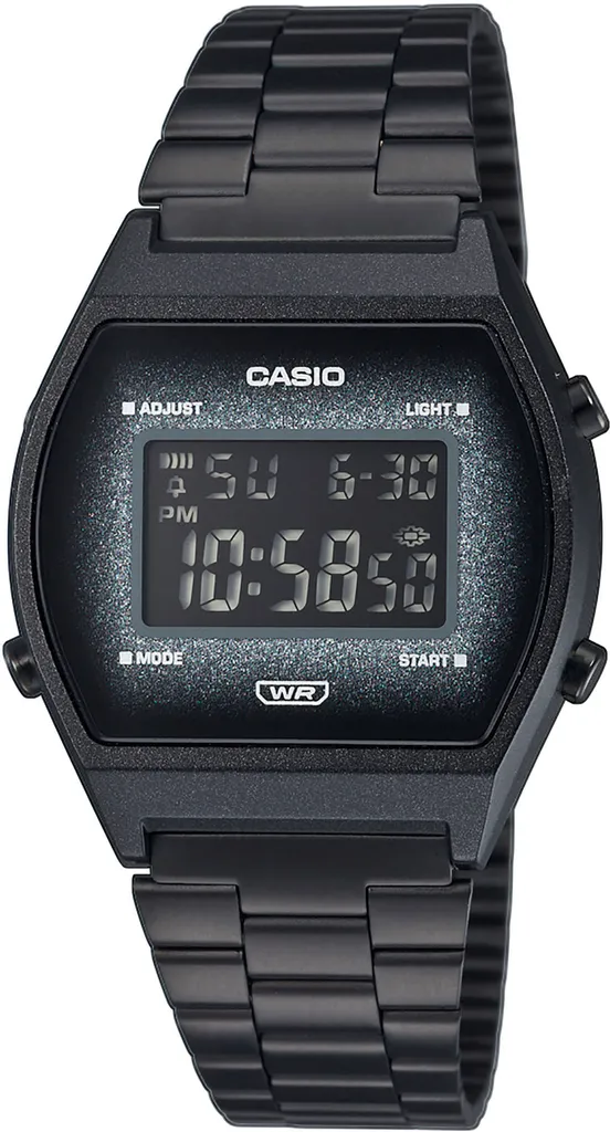 Regala Casio B-640WBG-1B Nero Glitter - Orologio Elegante Vintage
