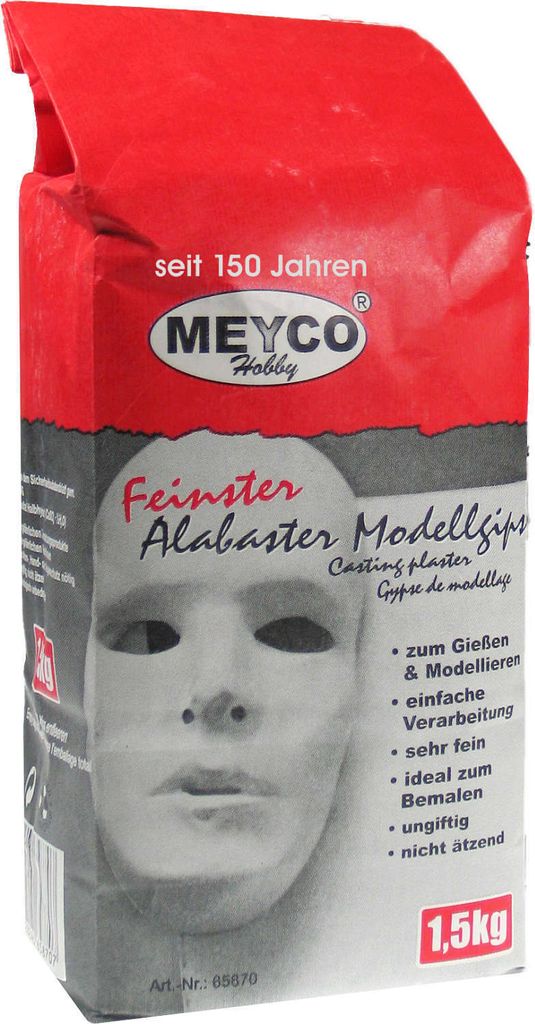Alabastr Modellgips 1x 1,5kg Obrázek produktu 2