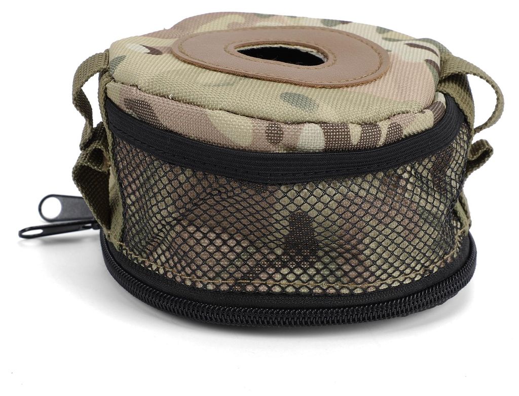Schutzhülle für 230-g-Gasflaschen zum Campen im Freien – isolierte Tasche mit Sturzschutz zur Aufbewahrung von Kochgasflaschen für flache 230-...